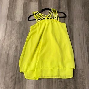 Lime Green Dress. Never Worn
